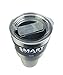 Tumbler 24 Oz - Smart Coolers - Slim Design - Double Wall Stainless Steel Travel Cup - Premium Insulated Mug - Keep Coffee and Ice Tea - Now with 2 Sliding Lids
