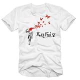 butterfly suicide T-Shirt S - XXL weiss