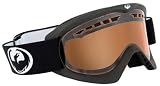 Dragon DX 08 Snowboard Goggles - Coal Frame / Amber Lens