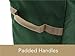 Covermates Keepsakes Adjustable Ornament Storage Bag, Carrying Handles, Padded Protection - Holiday Storage, Green