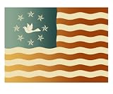 Flag No 5 Photographic Poster Print by Liza Phoenix, 20x24