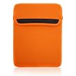 CaseCrown Vertical Neoprene Skin Case (Orange) compatible with the new iPad / iPad 2 / iPad 3 & other tablets