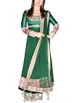 Kareena Kapoor Green Anarkali Style Dress LMMSL61