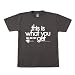 on a fly-day ロックTシャツ - This Is What You Get チャコール S