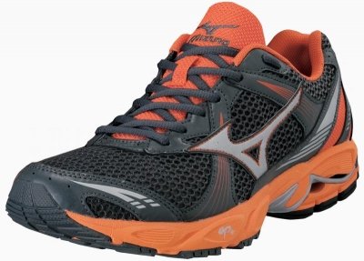 Mizuno Laufschuh Wave Ovation 2, dk shadow/ember Grösse: 9.5