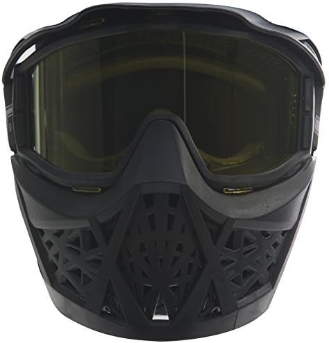 JT Elite Prime Single Goggle with Yellow Lens, Black by Kee Action Sports