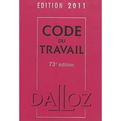 Code du travail 2011