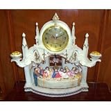 Leonardo Da Vinci's Last Supper Themed 3d Sculpture Figurine Table Clock and Candle Holder -- 14