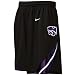 Nike Kansas State Wildcats Black Alternate Color Replica Basketball Shorts