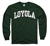 Loyola-Maryland Greyhounds Green Arch Long Sleeve T-Shirt