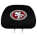 Headrest Seat Cover - NFL Football - San Francisco 49ers - Pair