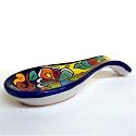 Talavera Spoon Rest, Small - Assorted Colors