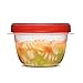 Rubbermaid TakeAlongs Twist & Seal Food Storage Containers, 2 Cup, 3 Count