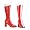 Red/White Stretch Patent