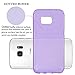 Galaxy S7 Edge Case, Tauri [Scratch Resistant] Ultra Slim Thin Clear Flexible Soft TPU Protective Case Cover for Samsung Galaxy S7 Edge - Purple