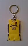 Los Angeles Lakers Kobe Bryant #24 Home Jersey Keychain