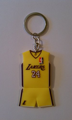 Los Angeles Lakers Kobe Bryant #24 Home Jersey Keychain