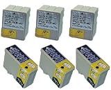 Take4Less 6-pack S020187 S020191 (3B+3C) Compatible Ink Cartridges for Epson Stylus Color 440 460 640 660 670 Photo 750 Photo 1200