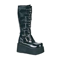 Demonia Knee Boots Trashville-518