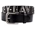 Harley-Davidson® Men's Metal Lettered Belt and Buckle. Genuine Leather. 99465-10VM