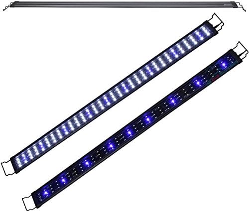 LED Light 48-60 96XLEDs 0.5W White&amp;Blue Aquarium Fish Tank Plant Marine FOWLR by AQUANE