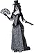 Smiffy's Women's Ghost Town Widow Costume with Top Skirt Hat