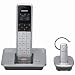 MEDION Design DECT Telefon X63003 Full Eco Funktion + Dect Headset + Dot-Matrix Display Anrufbeantworter ° SMS Funktion ° Freisprechen