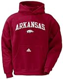 Arkansas Razorbacks Adidas Youth Cardinal Turbo Charger Embroidered Hoody Sweatshirt