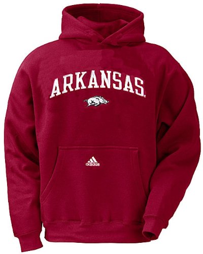 Arkansas Razorbacks Adidas Youth Cardinal Turbo Charger NCAA Embroidered Hoody Sweatshirt