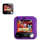 New Fashionable Perfect Fit Hard Protector Skin Cover Cell Phone Case with clip for Nokia Twist 7705 Verizon - Purple