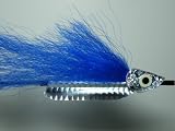 NEW FLIES Holographic & Glow in Dark Big Game Floating Head Tube & Trolling Turbulator Fly #83
