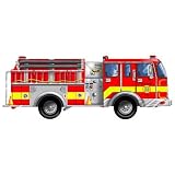 Melissa and Doug GIANT FIRE TRUCK 24 PC FLOOR PUZZLE