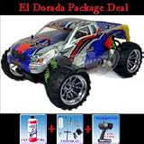 41pS S2UDqL. SL160  Himoto El Dorada Truck 2.4GHZ 1/10 Nitro RC Car+Starter Kit+1Qt Fuel