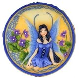 Celtic Violet Butterfly Fairy Fairies Jewelry Box New