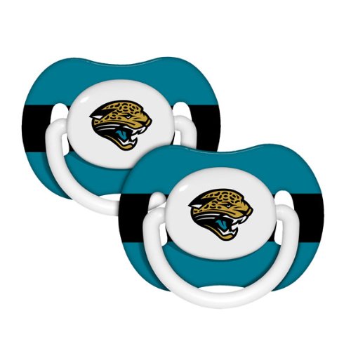 NFL  Jacksonville Jaguars 2 Pack Pacifier