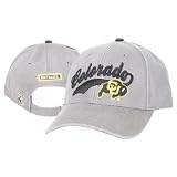 University of Colorado Buffaloes Adjustable Baseball Hat- Grey