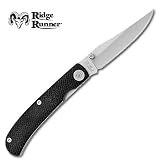 Ridge Runner Folding Knife Black Pocket