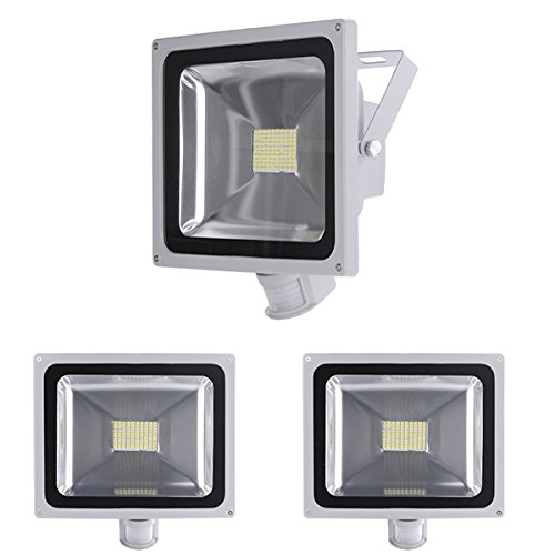 spécification 3x 80W LED projecteur extšŠrieur Projecteur Lumiššre avec dšŠtecteur de mouvement IP65 6000K Blanc froid(80w blanc chaud)