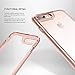 Caseology Waterfall for Apple iPhone 8 Plus Case (2017) / for iPhone 7 Plus Case (2016) - Minimal & Transparent - Rose Gold