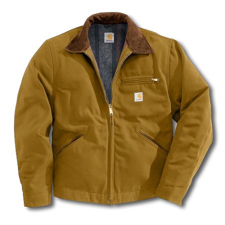 Carhartt Mens Tall Duck Detroit Jacket