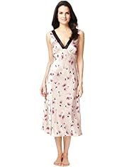 Per Una Floral Satin Long Nightdress