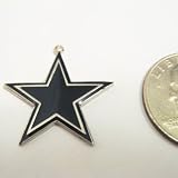 NFL Dallas Cowboys Star Logo DIY Jewelry Charm Pendant