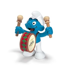  Schleich Smurf Drummer Smurf