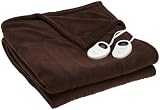 Sleepwarmer Automatic Twin Blanket, Espresso 41pSJp3QmvL. SL160 Sleepwarmer Automatic Twin Blanket, Espresso