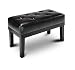 MAN CAVE New Very Dark Espresso Dining Bench