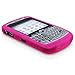 Premium Durable Hot Pink Silicone Soft Rubber Skin Cover Case for RIM Blackberry Curve 8330, 8300, 8310, 8320 thumb