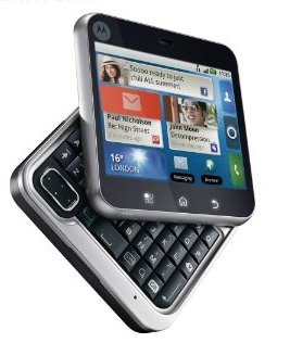 Motorola Flipout Unlocked GSM Quad-Band Android Phone with Bluetooth, Camera, QWERTY Keyboard and Wi-Fi - Unlocked Phone - US Warranty - Black