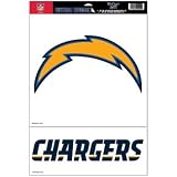 San Diego Chargers 11x17 Jumbo Ultra Decal