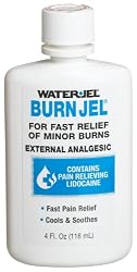 First Aid Only Water Jel Burn Jel Burn Relief, 4-Ounce Plastic Bottle (Pack of 3)