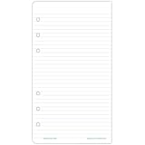 Day-Timer 87128 Lined Note Pads for Organizer, 3 3/4 x 6 3/4